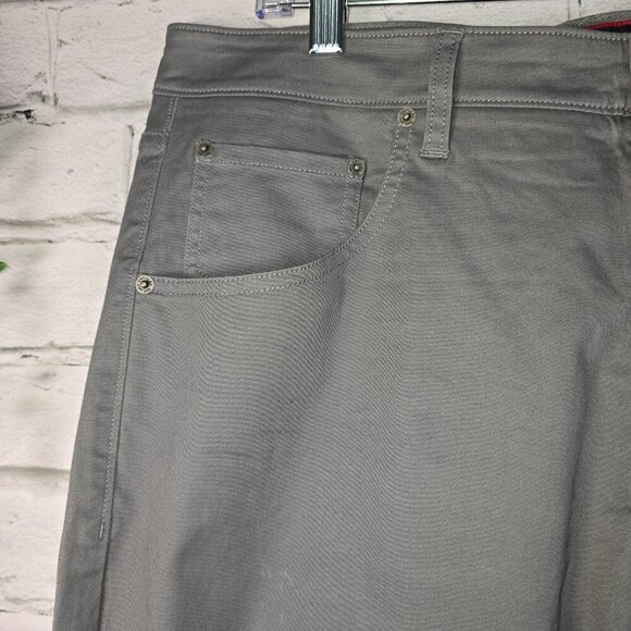 MENS UNTUCKit GRAY RELAXED FIT GRAY PANTS SIZE  36 X 30 EUC - Picture 3 of 7